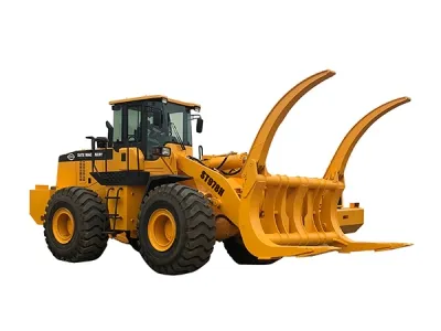 Фронтальный погрузчик для леса и бревен