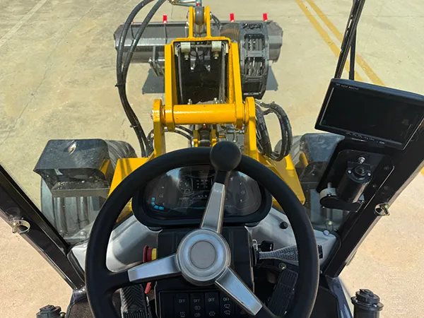 Кабина и приборная панель