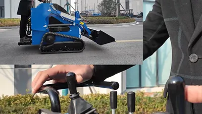 Мини-погрузчик с бортовым поворотом T460