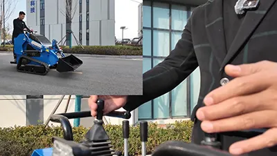 Мини-погрузчик с бортовым поворотом T460