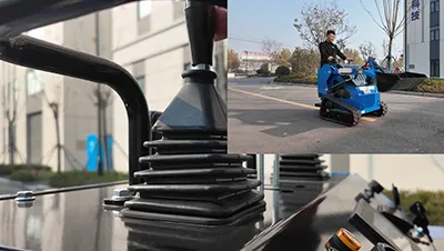 Мини-погрузчик с бортовым поворотом T460