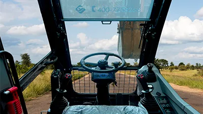 Компактный колесный экскаватор ST609W